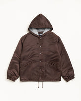 HOODED COACHES JACKET
