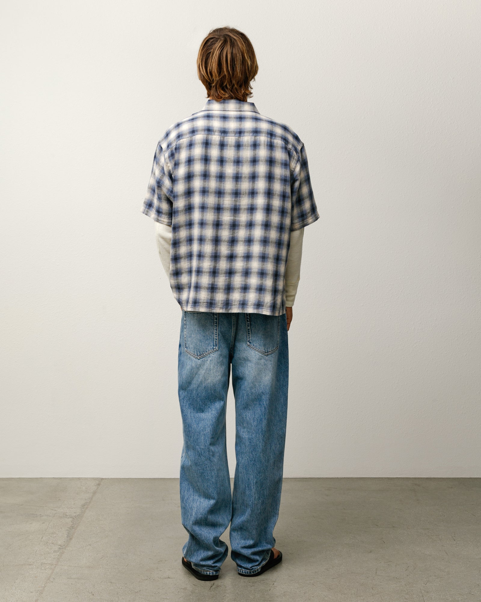 LIAM SS PLAID SHIRT