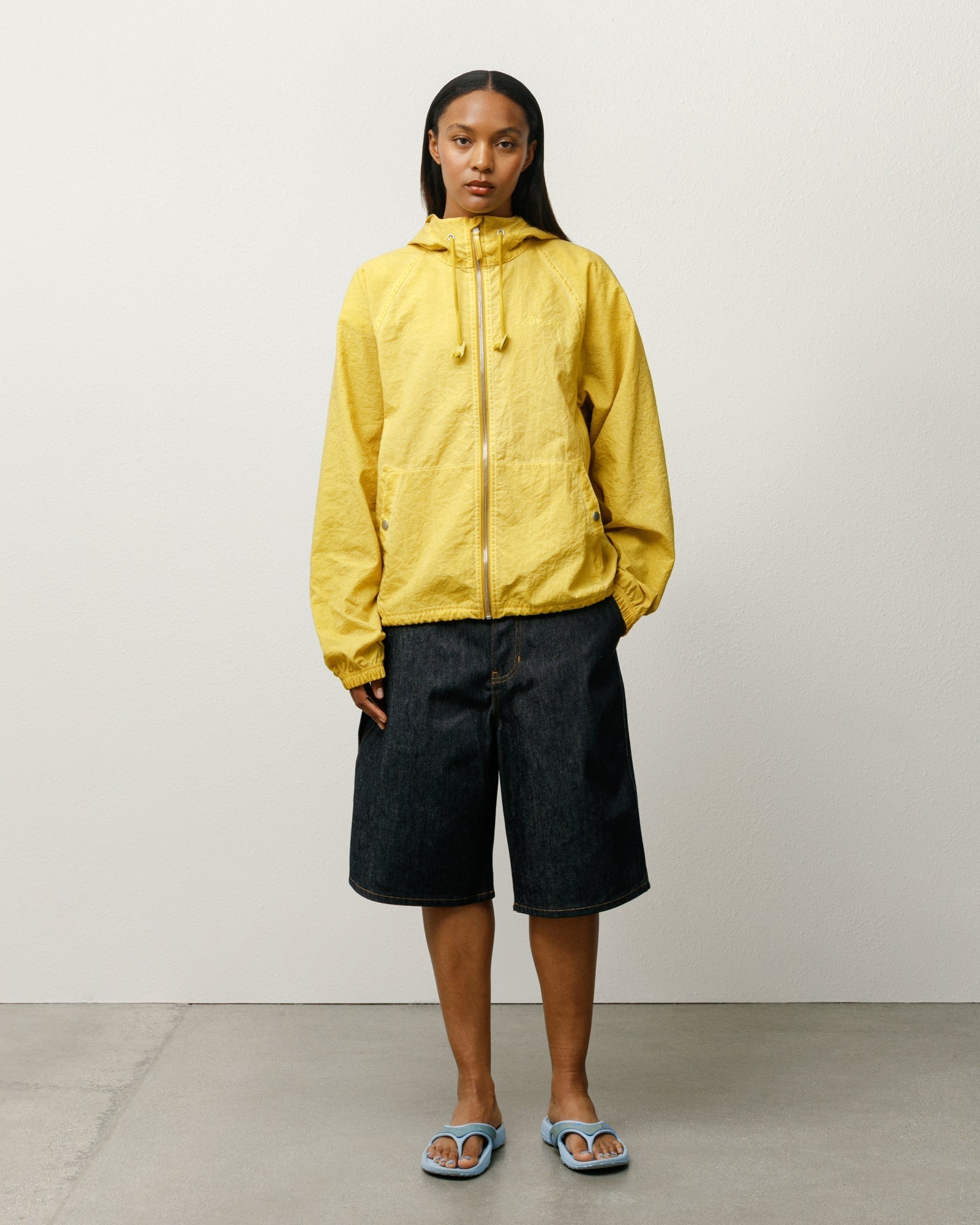 RAW DENIM WORK SHORT