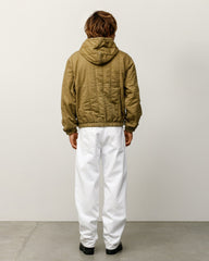 QUILTED CANVAS WORK JACKET