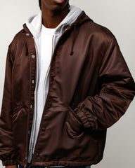 HOODED COACHES JACKET