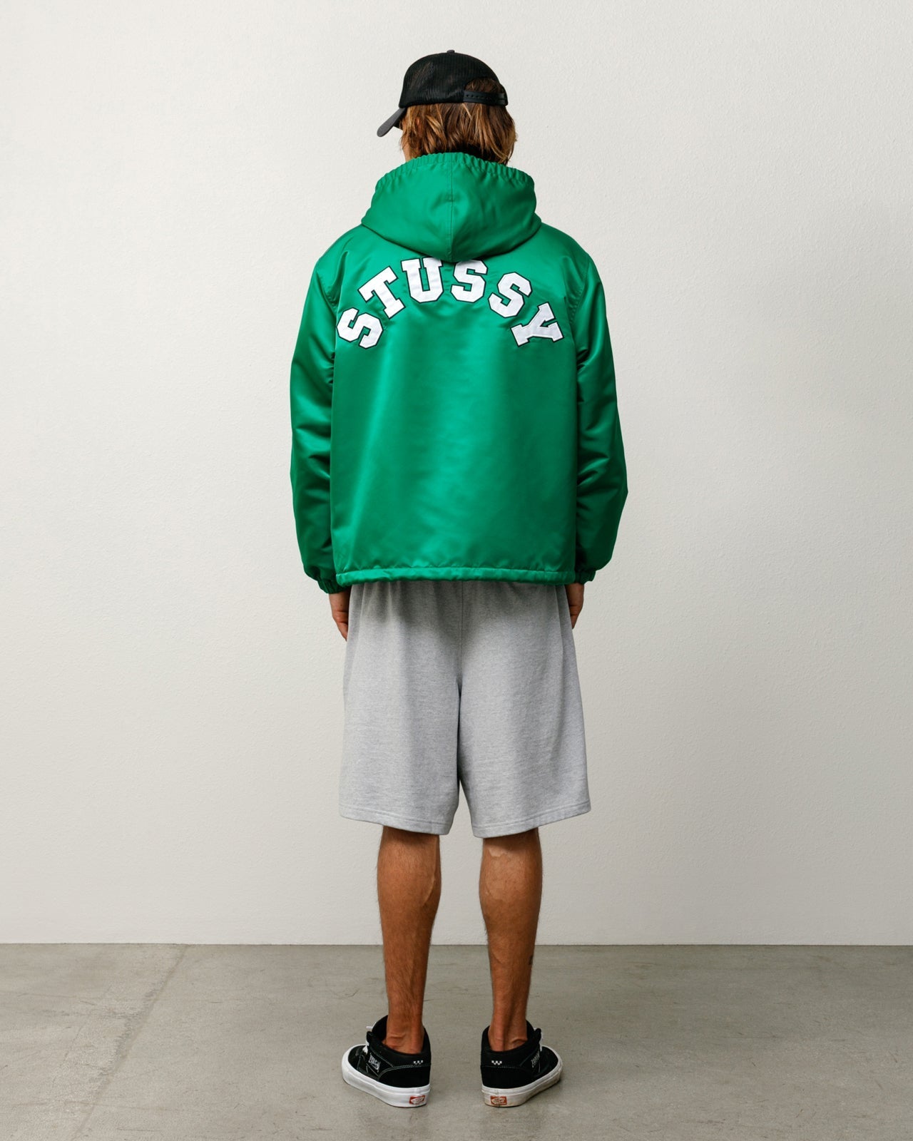 HOODED COACHES JACKET