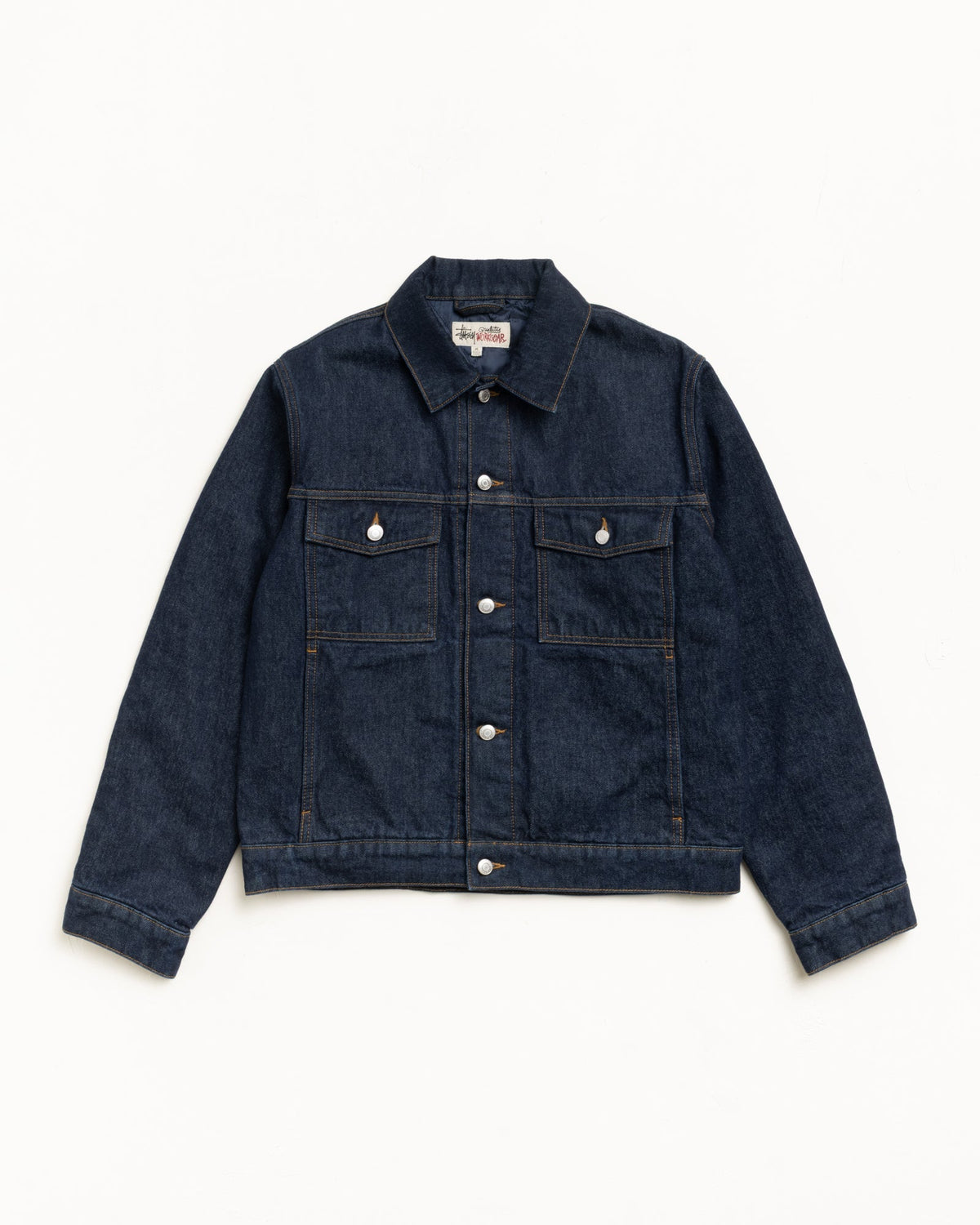 LINED DENIM TRUCKER JACKET