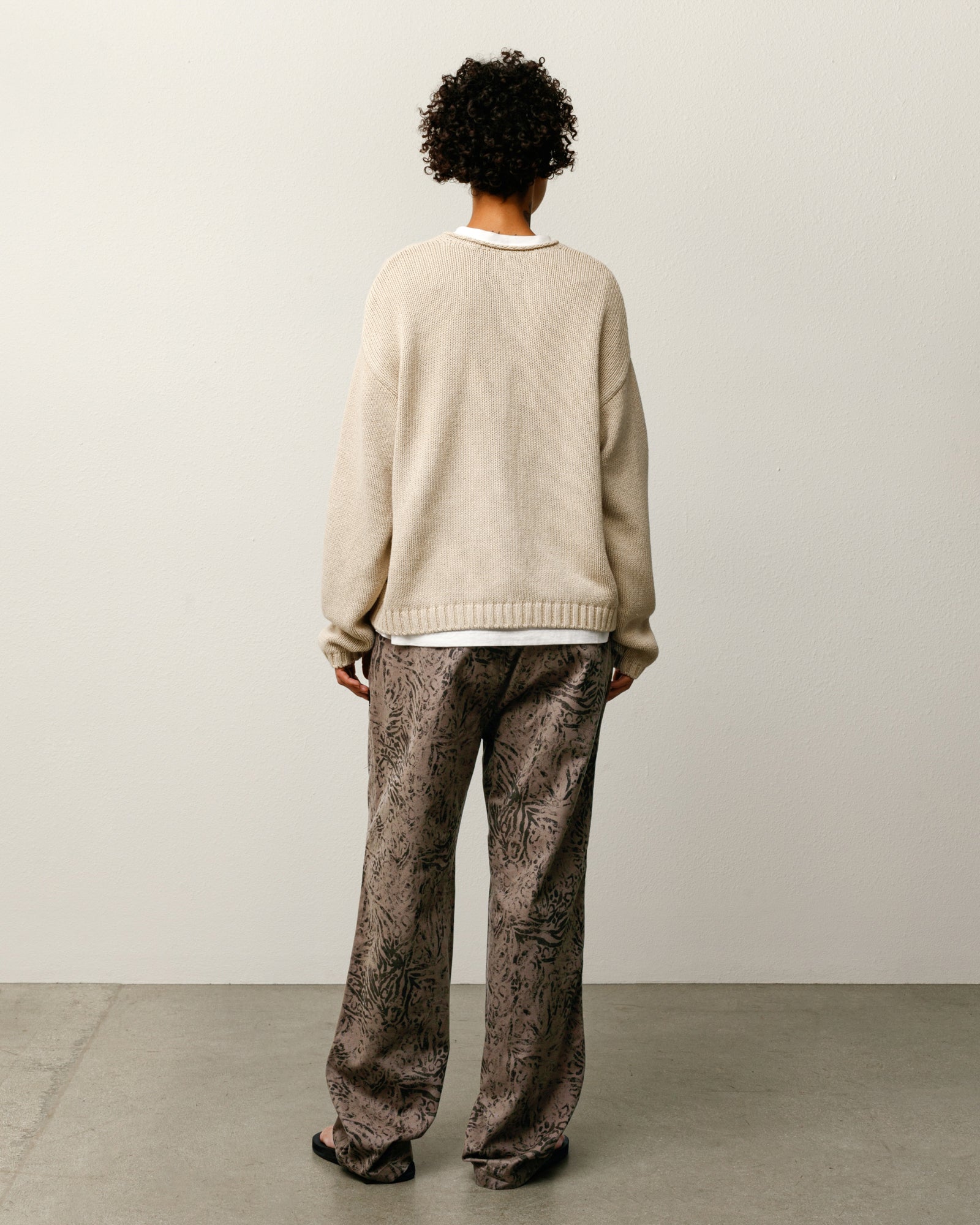 BEACH PANT COTTON TWILL