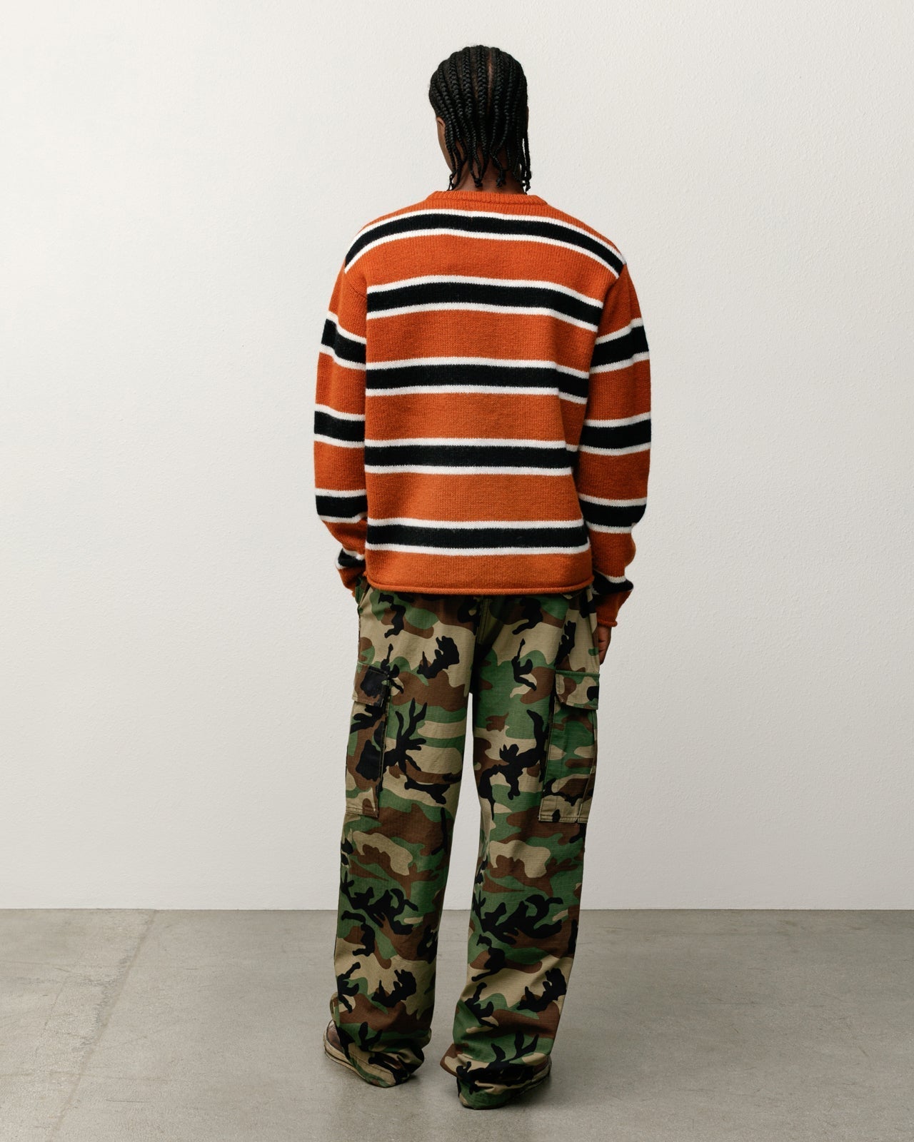 STRIPED WOOL SWEATER